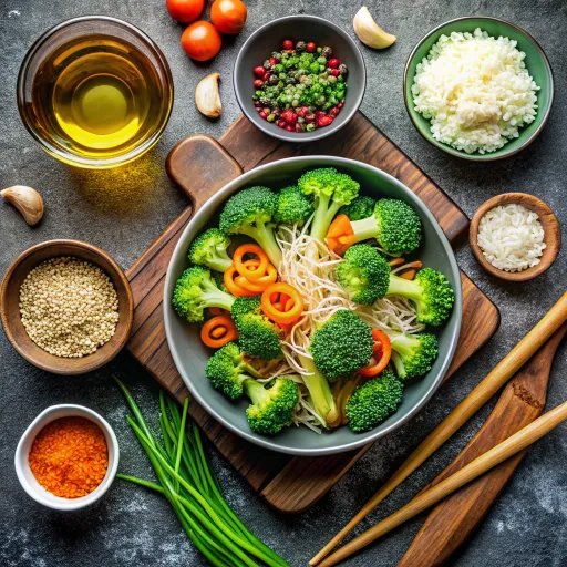 Tumis Sayur-Wijen Zesty